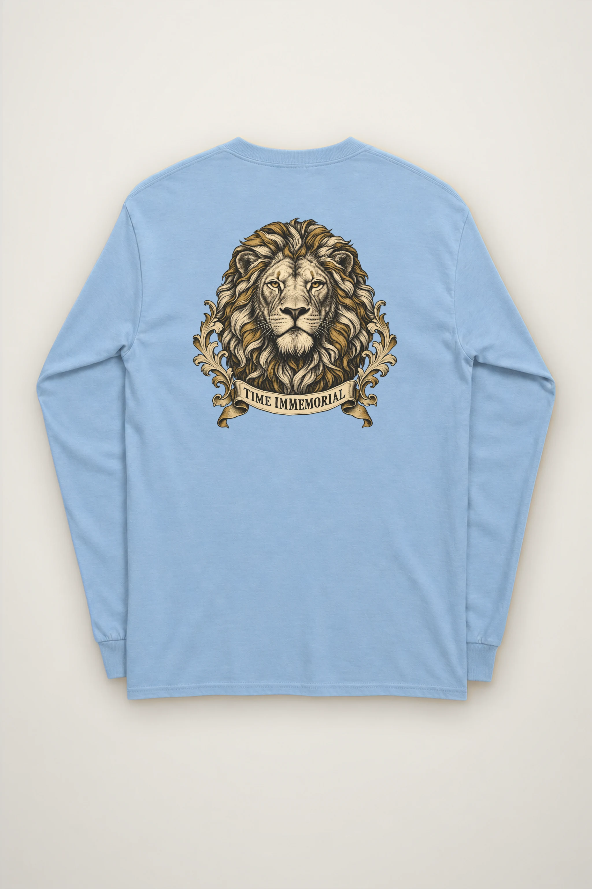 "Lion of Quiet Authority" Unisex Longsleeve T-shirt