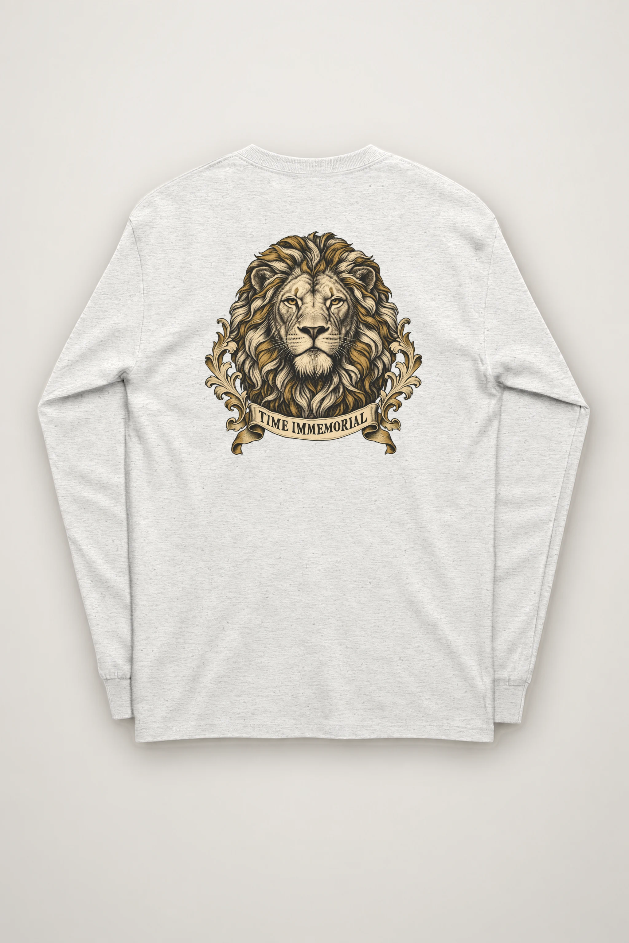 "Lion of Quiet Authority" Unisex Longsleeve T-shirt