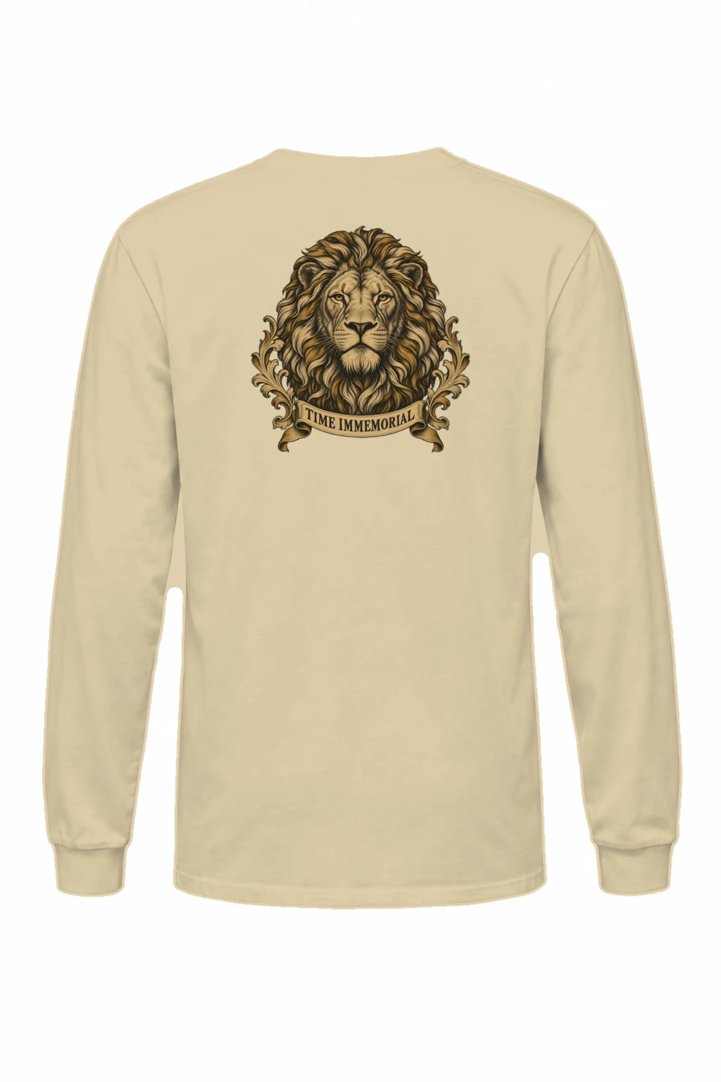 "Lion of Quiet Authority" Unisex Longsleeve T-shirt | Gildan 2400