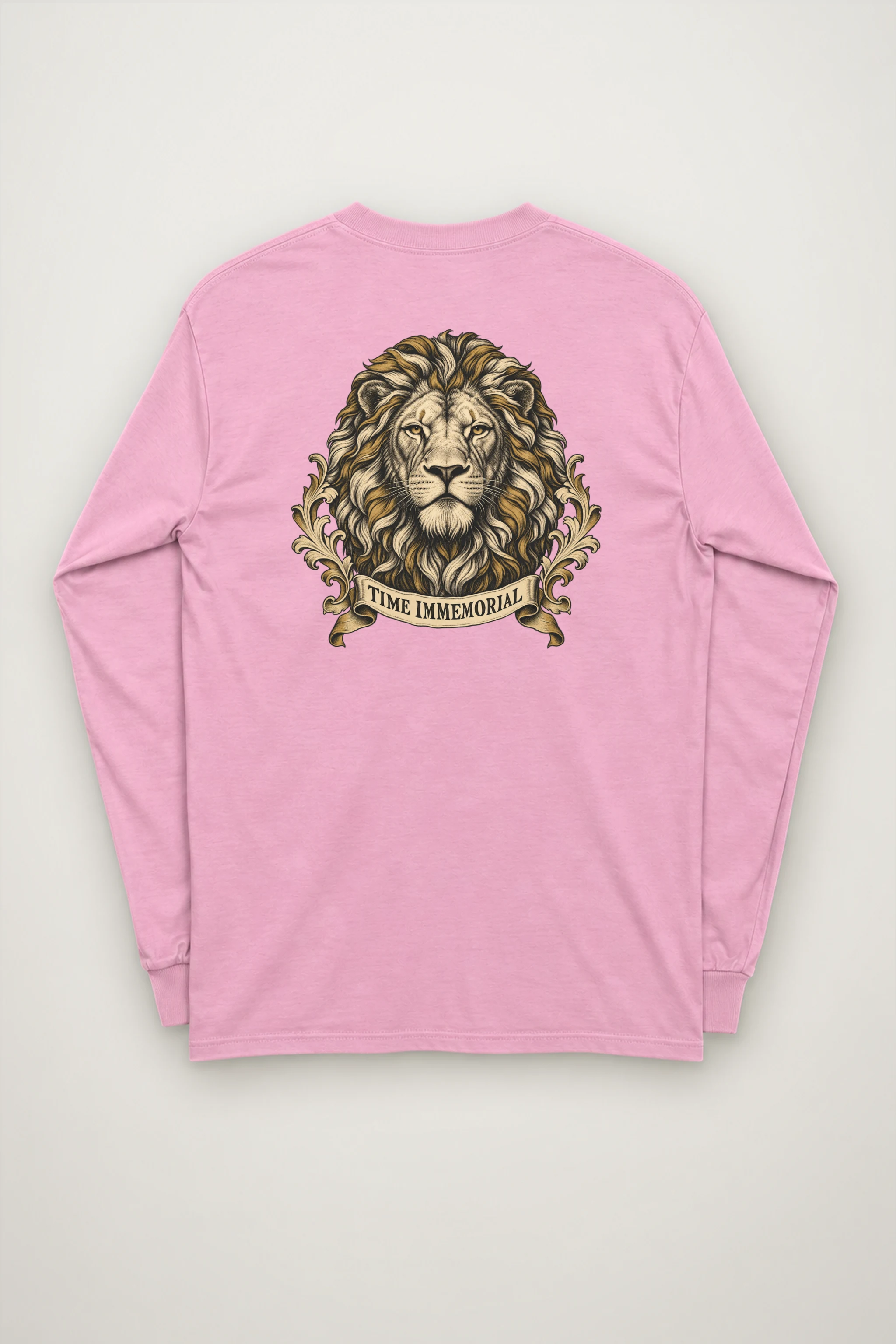 "Lion of Quiet Authority" Unisex Longsleeve T-shirt