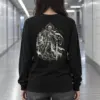 "Lion Shield Knight" Unisex Longsleeve T-shirt | Gildan 2400