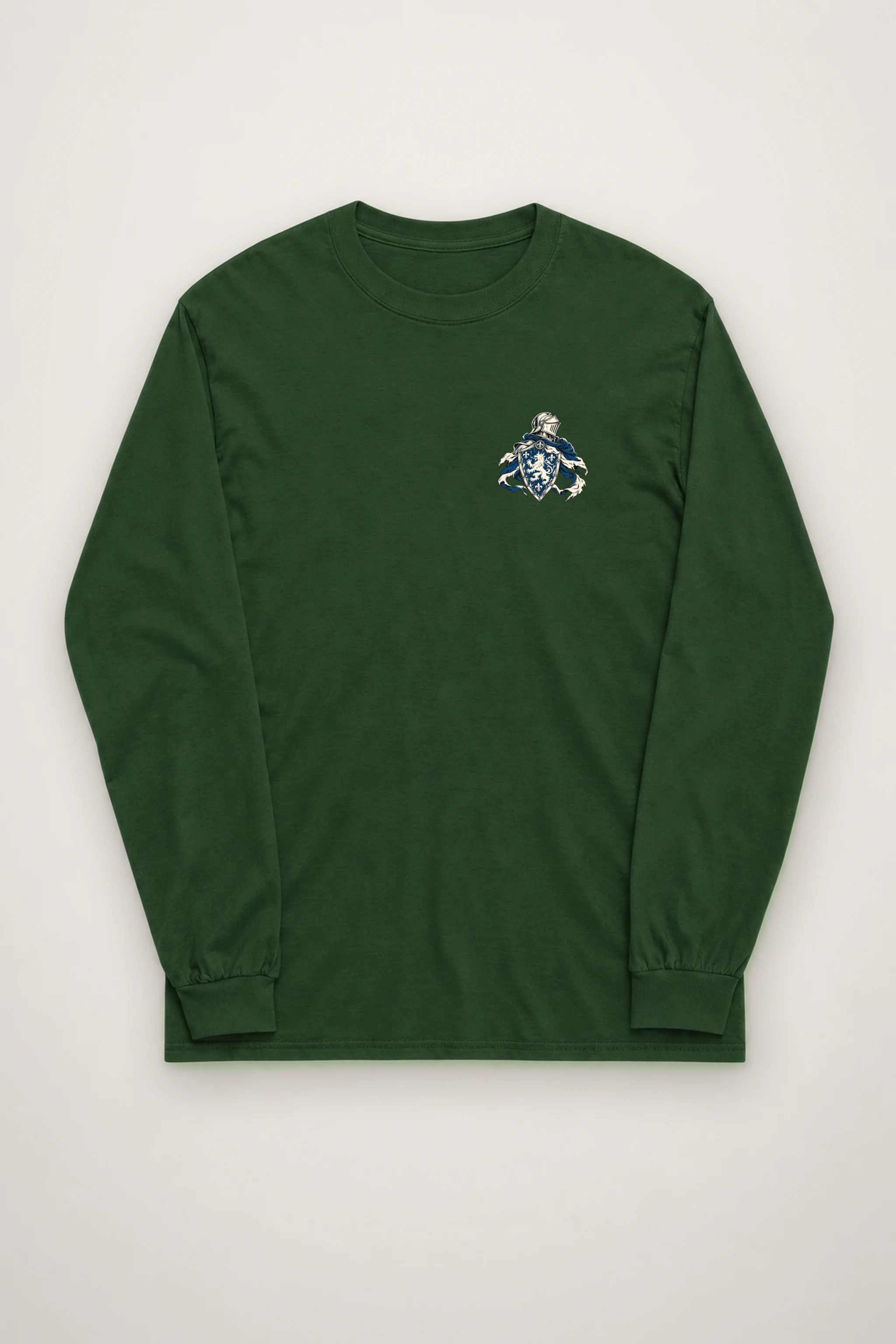 "Lion Shield Knight" Unisex Longsleeve T-shirt