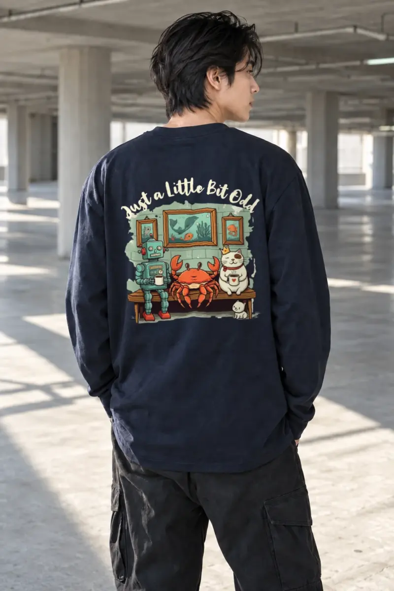 "Little Bit Ocean" Unisex Longsleeve T-shirt | Gildan 2400