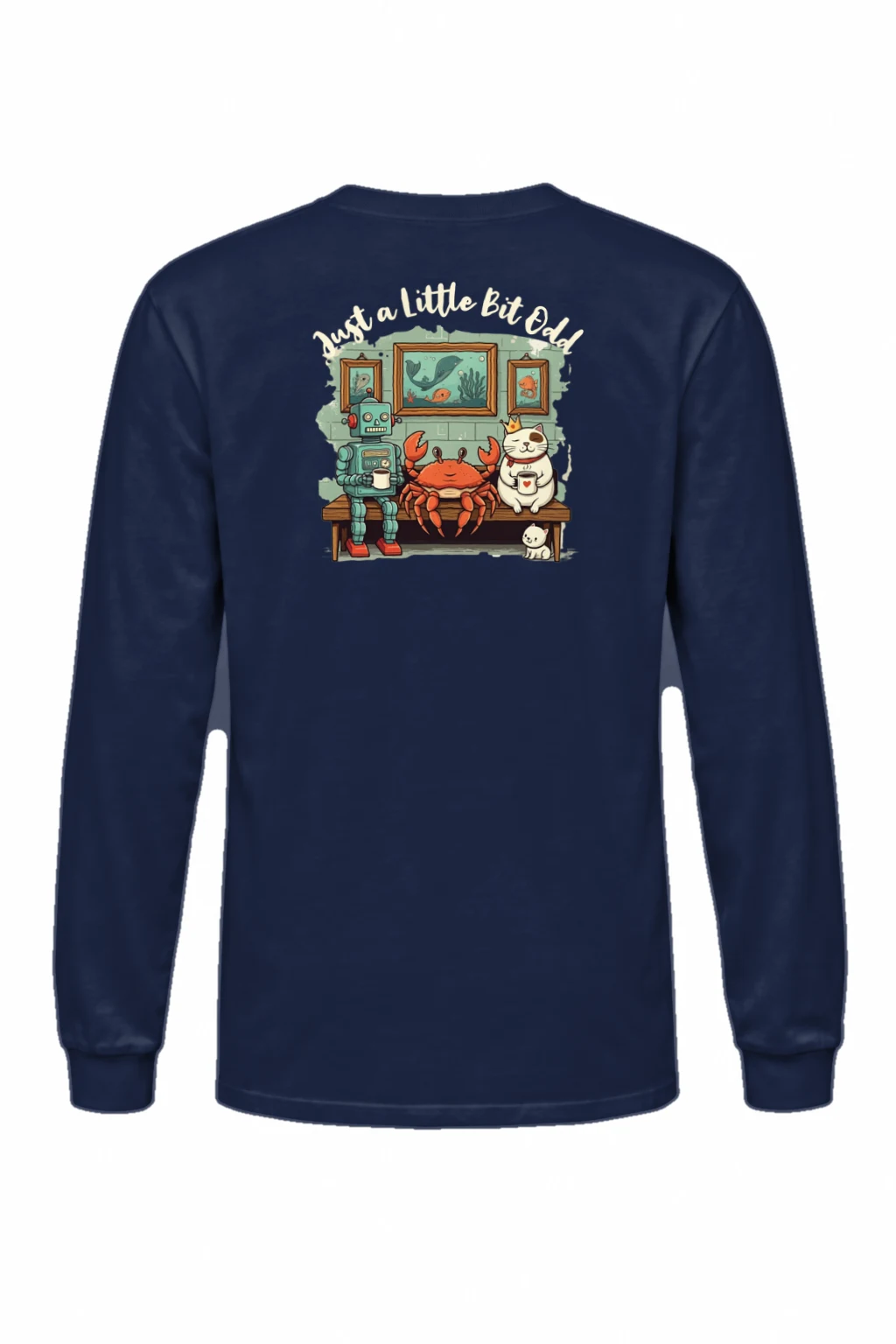 "Little Bit Ocean" Unisex Longsleeve T-shirt | Gildan 2400