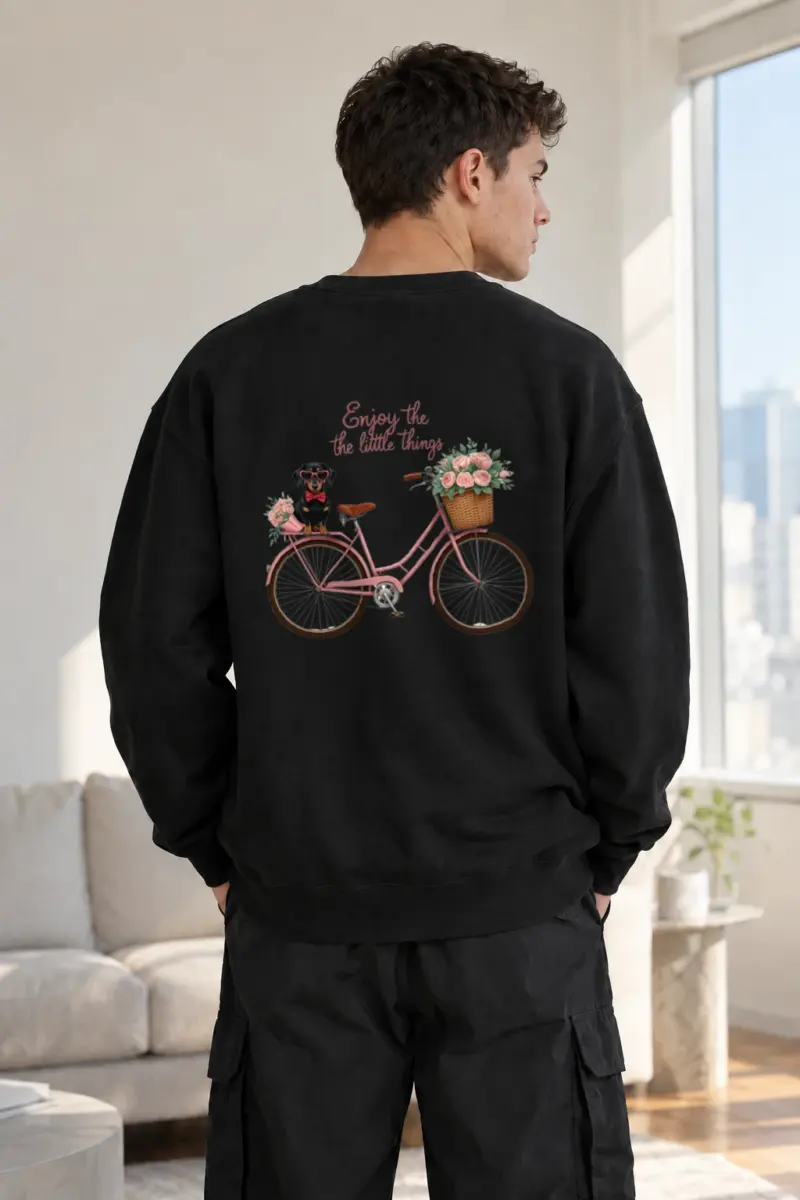 "Little Things" Heavy Blend Unisex Crewneck Sweatshirt | Gildan 18000