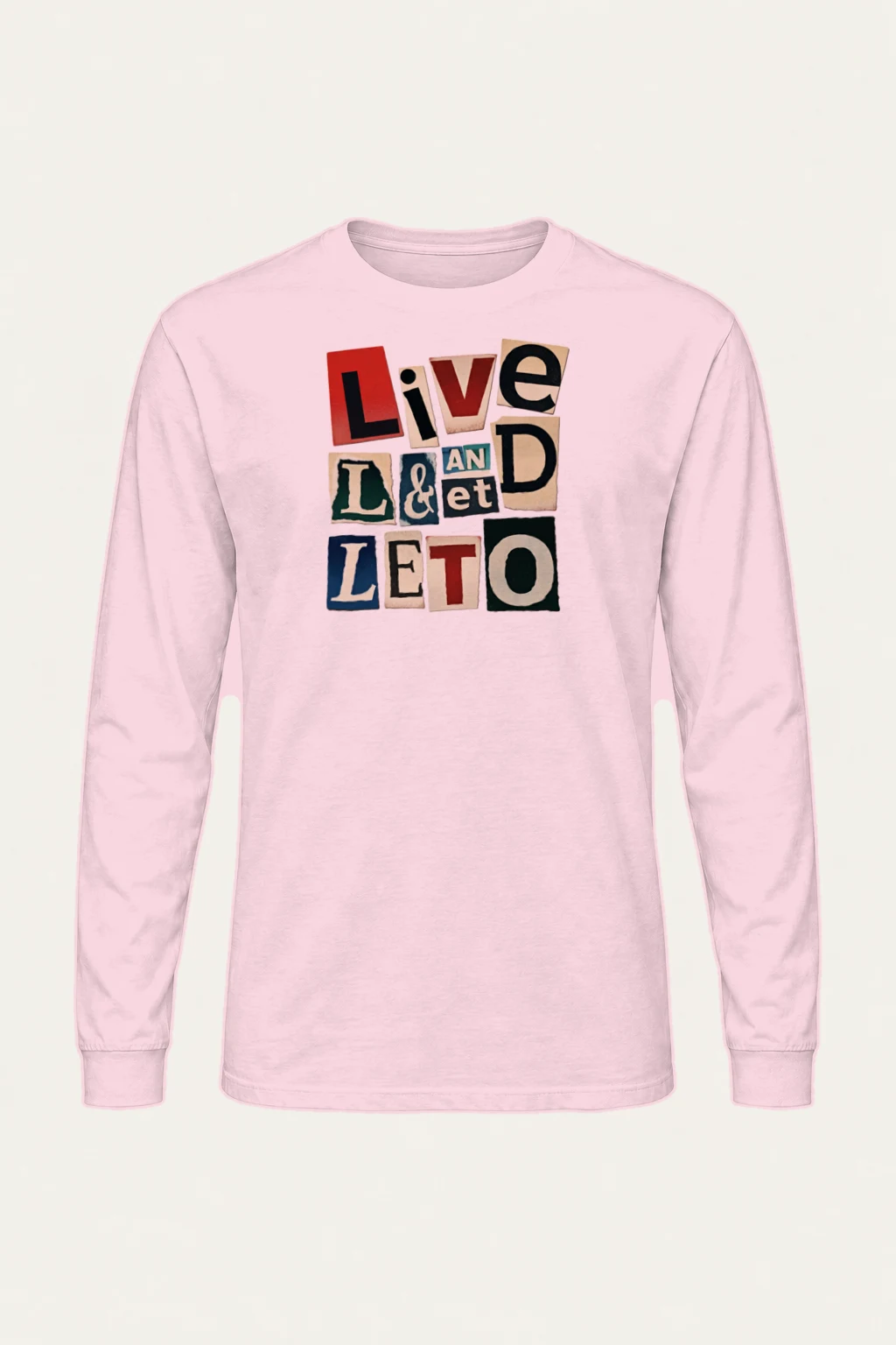 "Live And Let Go" Unisex Longsleeve T-shirt | Gildan 2400