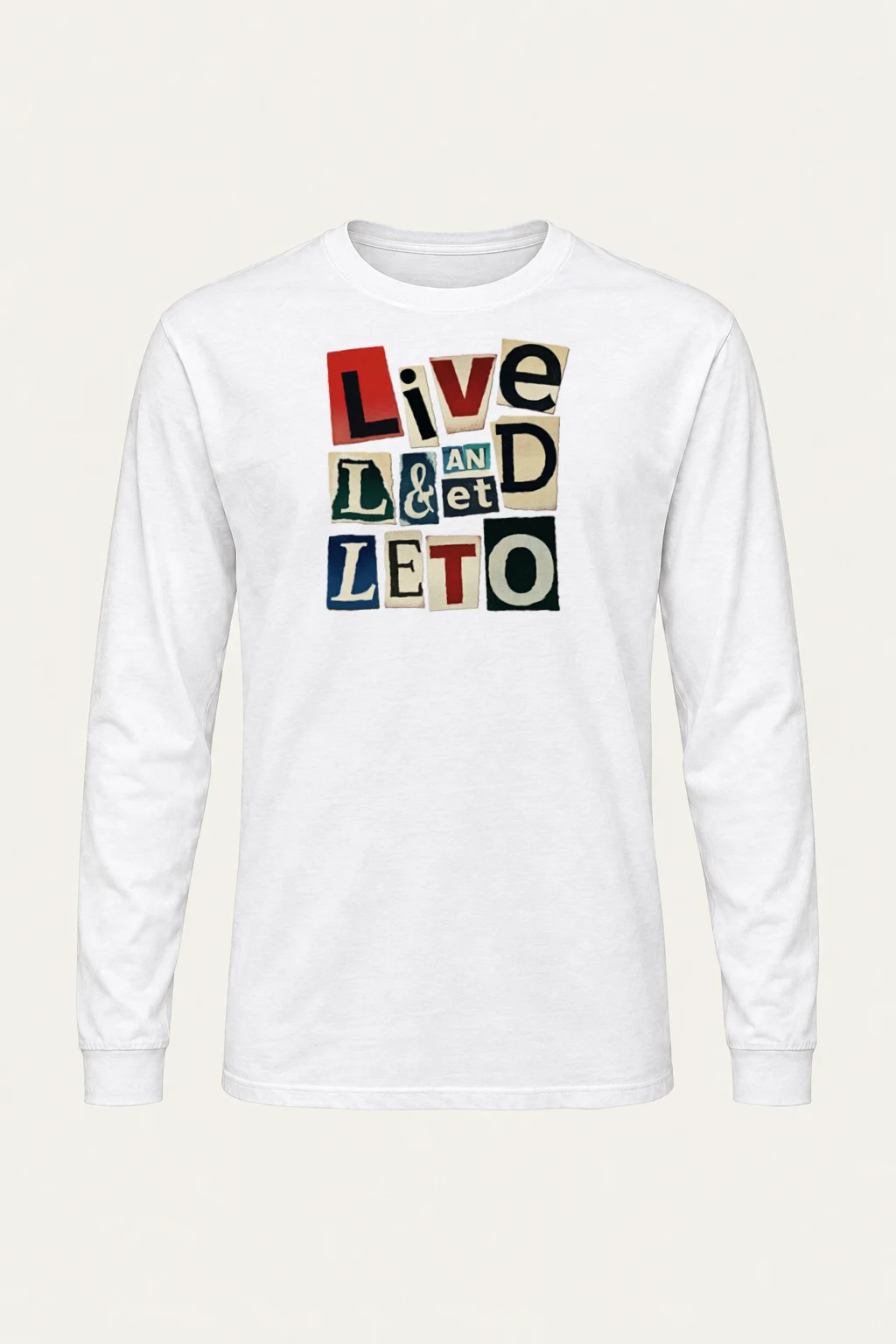 "Live And Let Go" Unisex Longsleeve T-shirt | Gildan 2400
