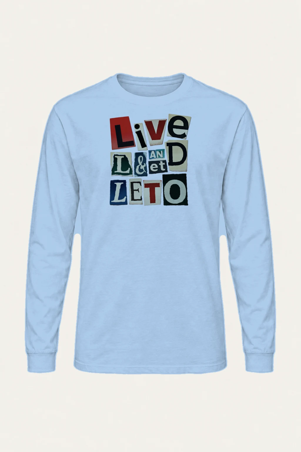 "Live And Let Go" Unisex Longsleeve T-shirt | Gildan 2400