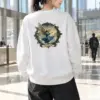 "Live Eternal Flame" Heavy Blend Unisex Crewneck Sweatshirt | Gildan 18000