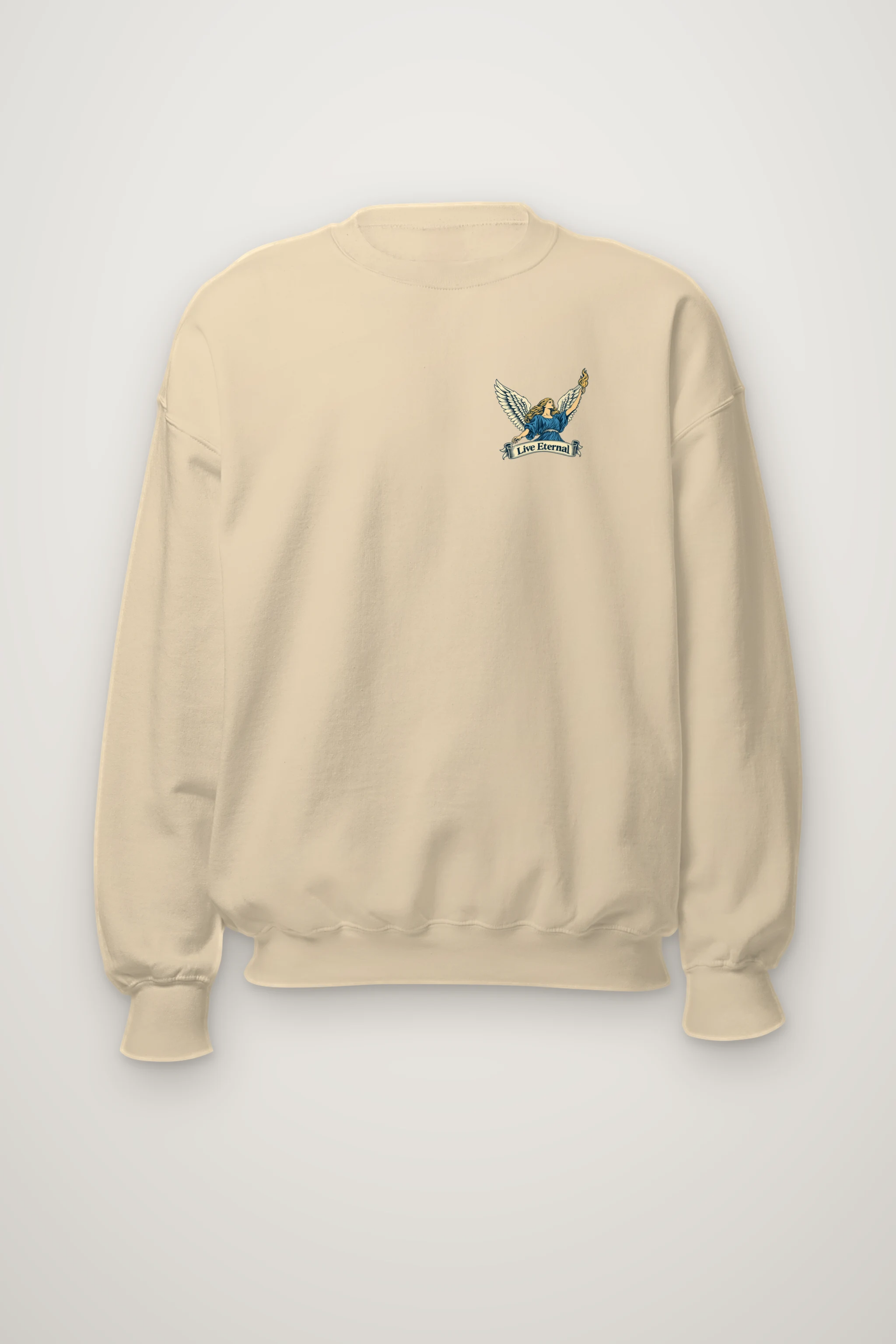 "Live Eternal Flame" Heavy Blend Unisex Crewneck Sweatshirt