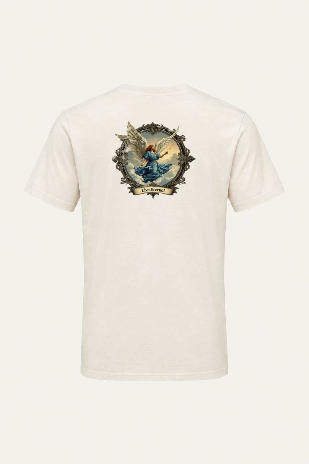 "Live Eternal" Heavyweight Unisex Crewneck T-shirt | Gildan 5000