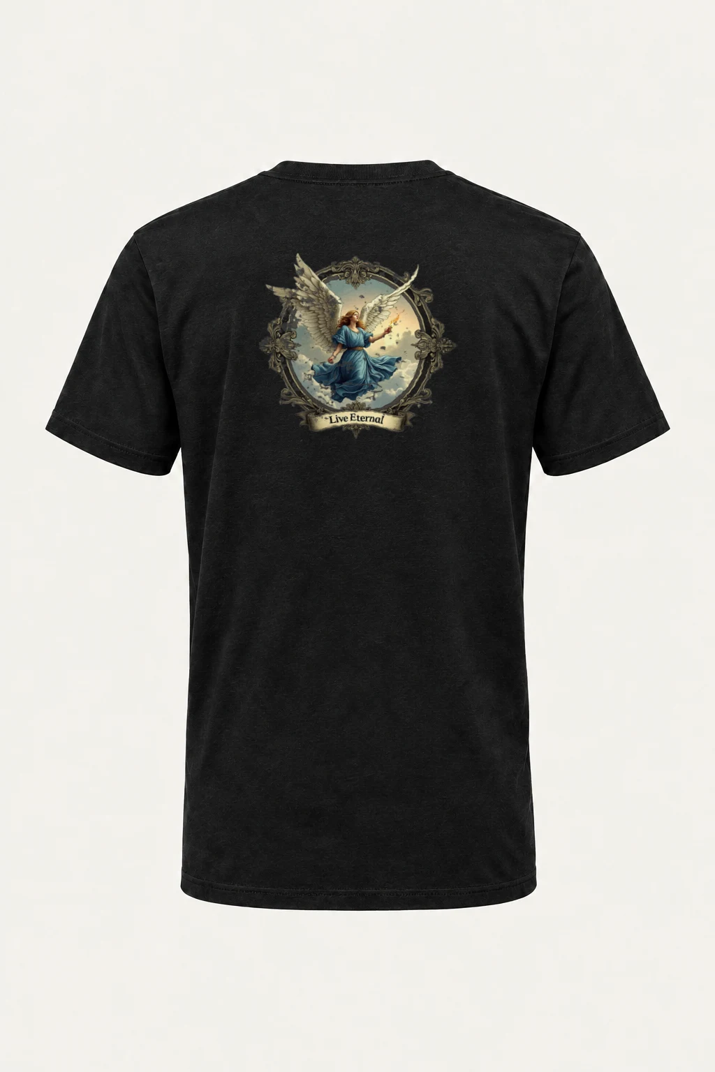"Live Eternal" Heavyweight Unisex Crewneck T-shirt | Gildan 5000