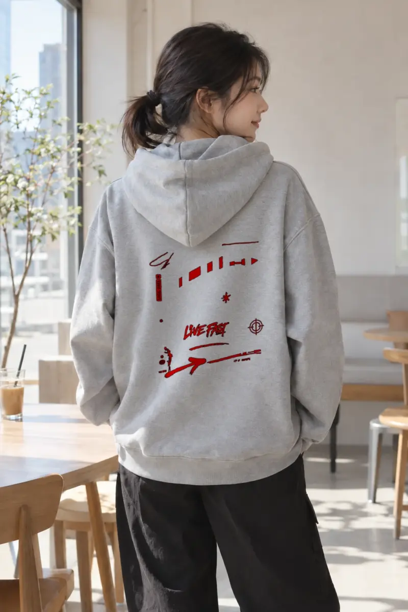 "Live Fast Racing" Heavy Blend Unisex Pullover Hoodie | Gildan 18500