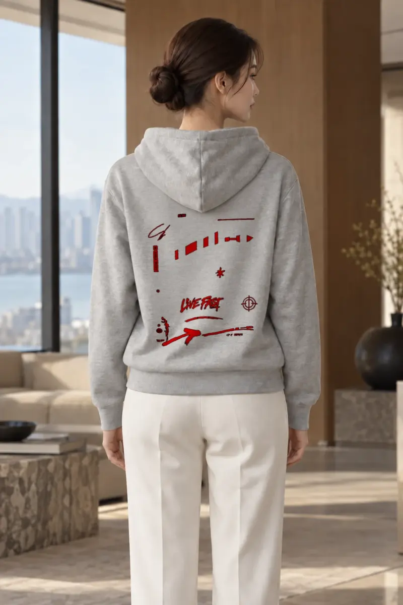 "Live Fast Racing" Heavy Blend Unisex Pullover Hoodie | Gildan 18500