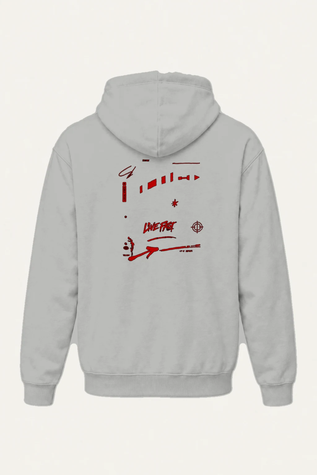 "Live Fast Racing" Heavy Blend Unisex Pullover Hoodie | Gildan 18500