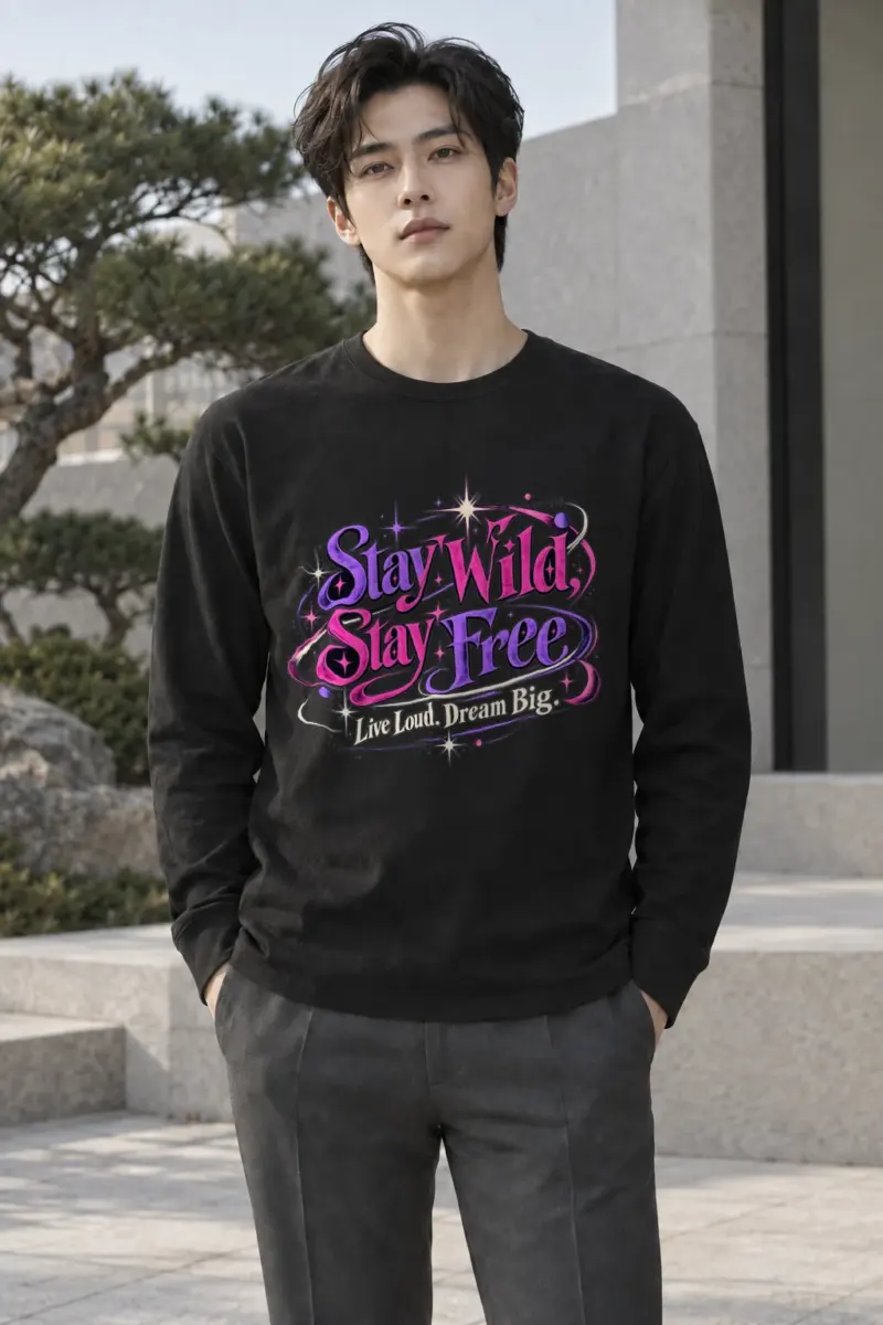 "Live Loud Dream Big" Unisex Longsleeve T-shirt | Gildan 2400