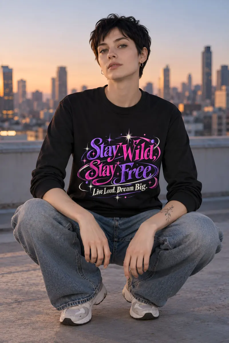 "Live Loud Dream Big" Unisex Longsleeve T-shirt