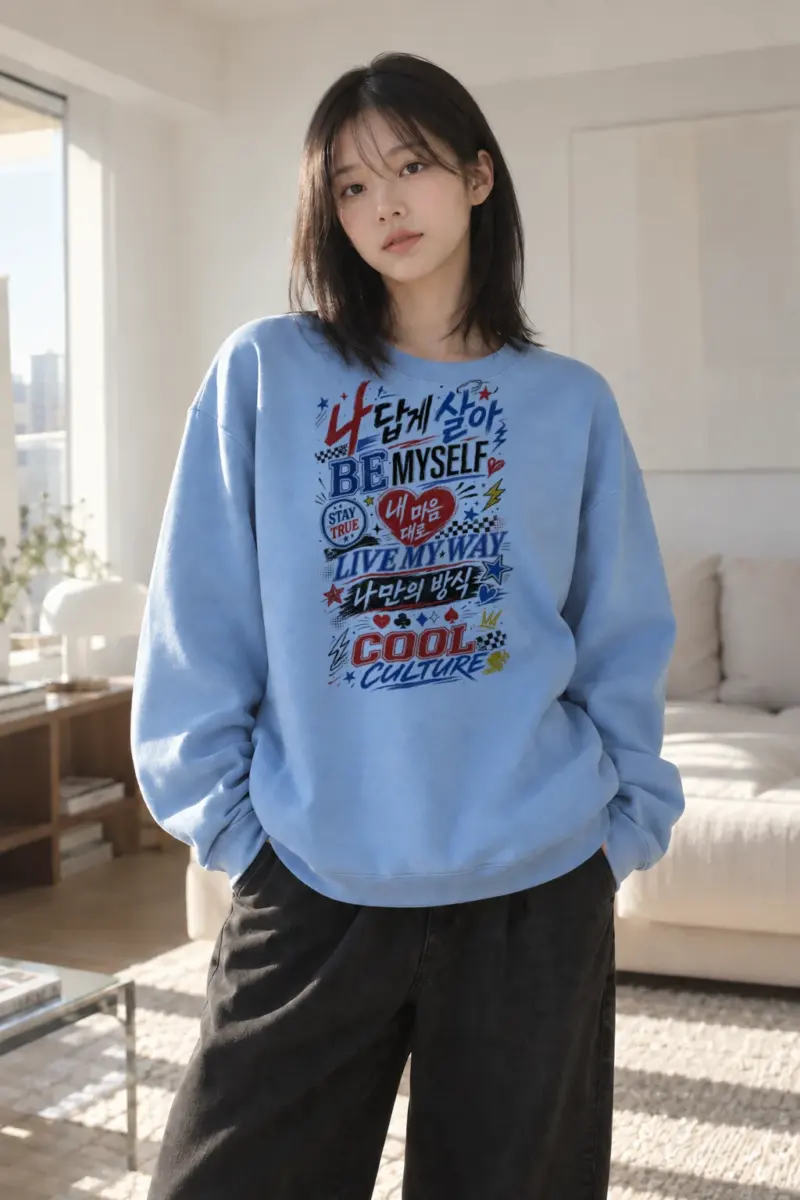 "Live My Way" Heavy Blend Unisex Crewneck Sweatshirt | Gildan 18000