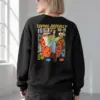 "Living Artfully" Heavy Blend Unisex Crewneck Sweatshirt | Gildan 18000
