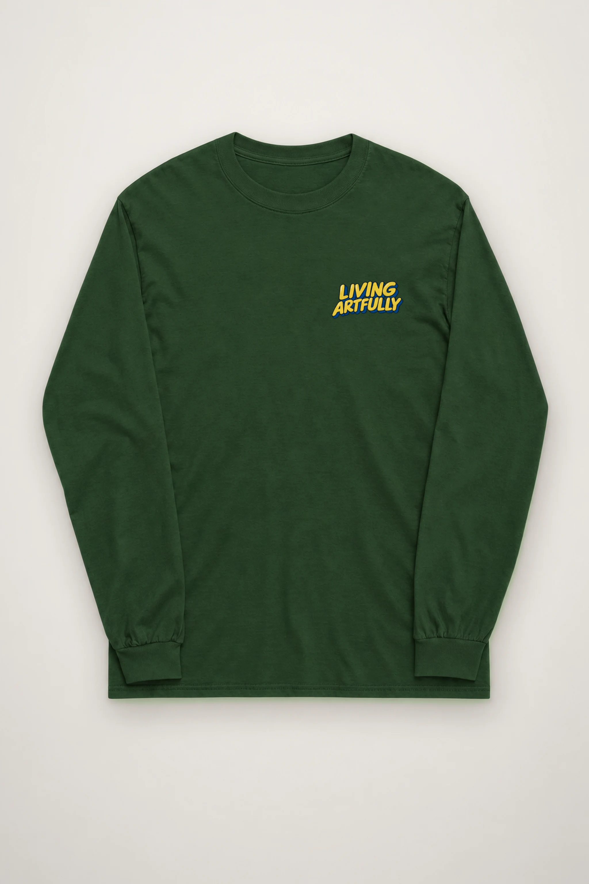 "Living Artfully" Unisex Longsleeve T-shirt
