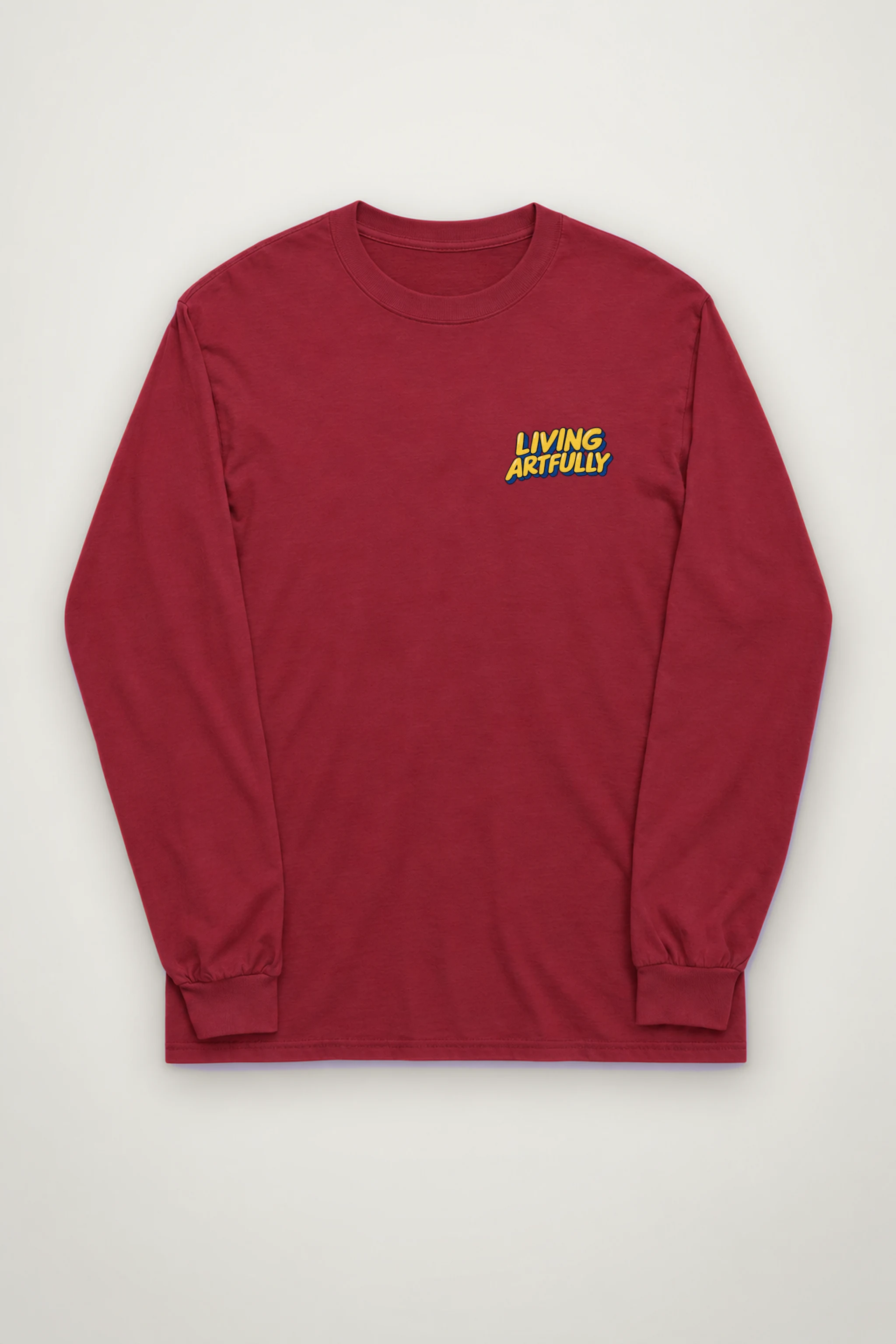 "Living Artfully" Unisex Longsleeve T-shirt