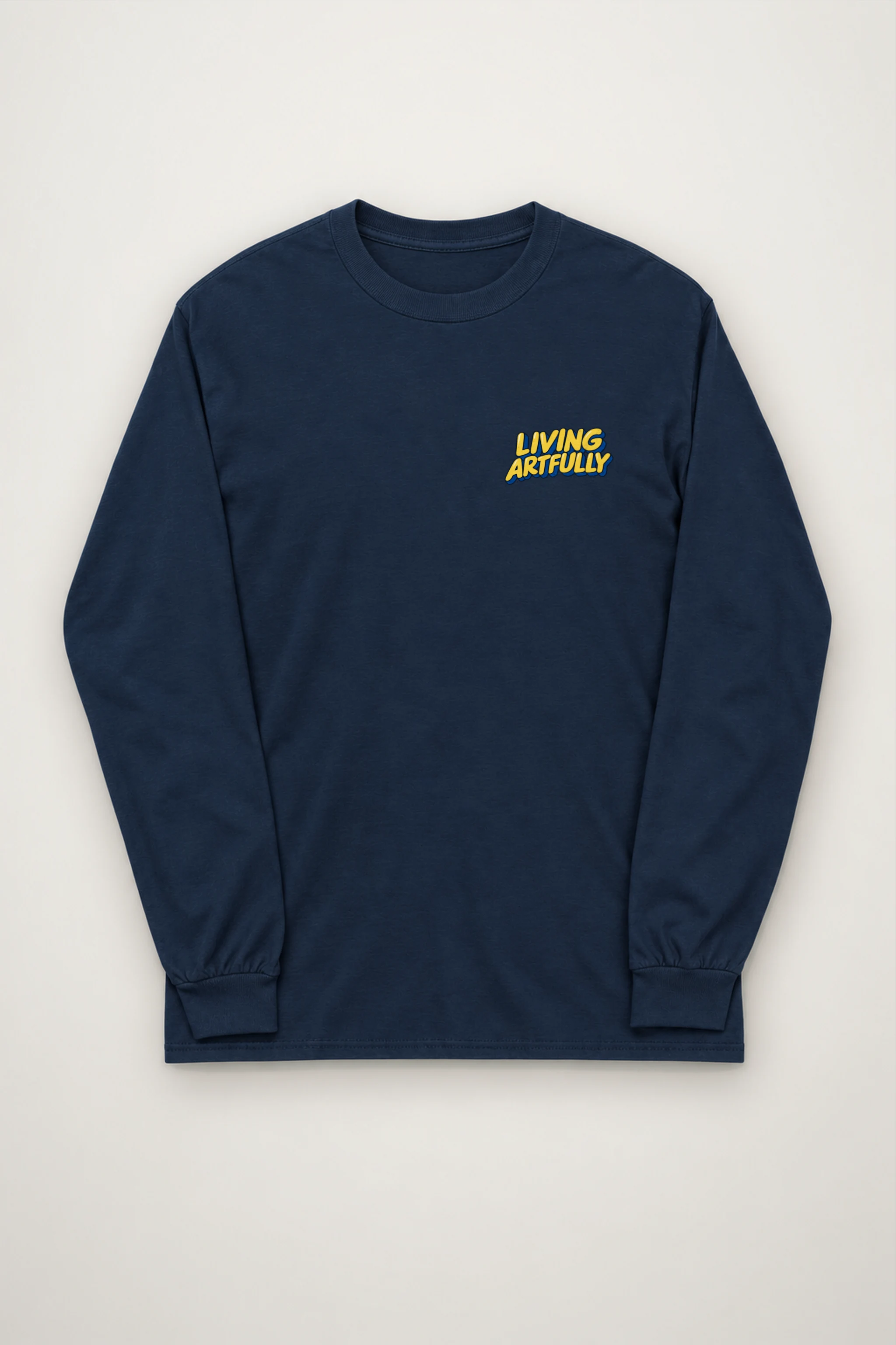 "Living Artfully" Unisex Longsleeve T-shirt