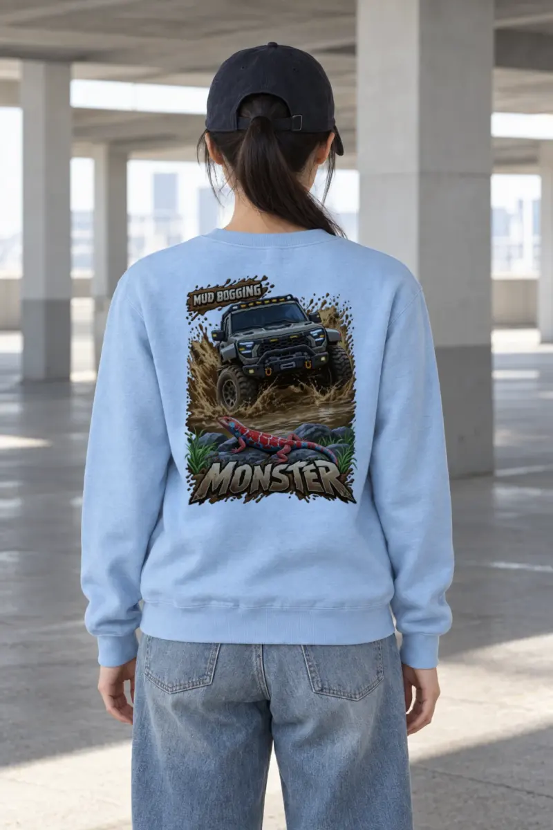 "Lizard Trail Riot" Heavy Blend Unisex Crewneck Sweatshirt