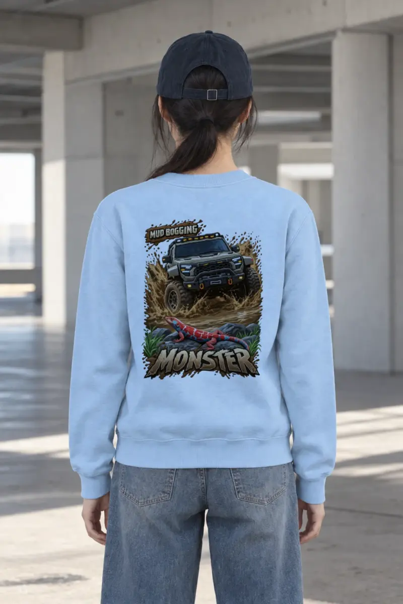 "Lizard Trail Riot" Heavy Blend Unisex Crewneck Sweatshirt