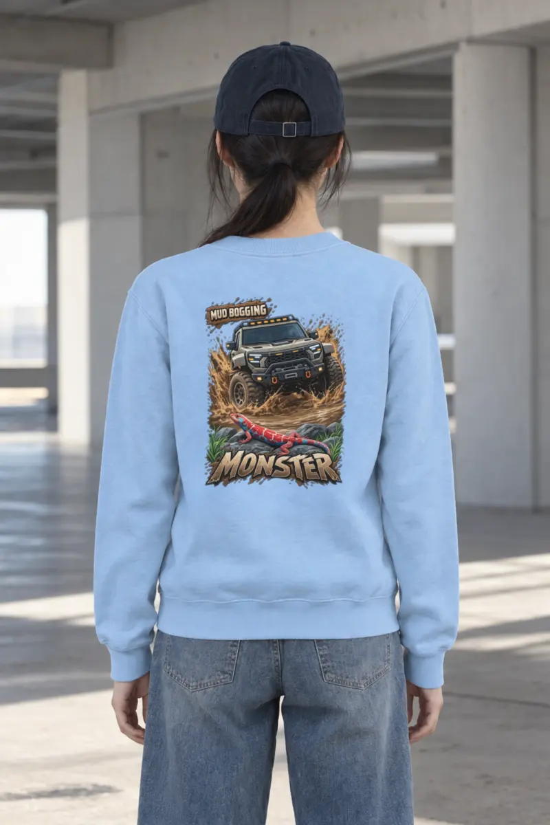 "Lizard Trail Riot" Heavy Blend Unisex Crewneck Sweatshirt
