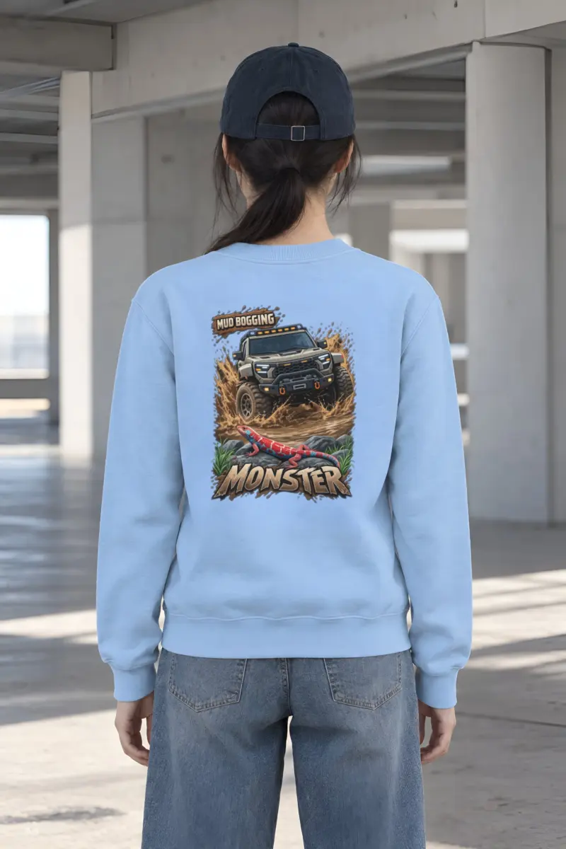 "Lizard Trail Riot" Heavy Blend Unisex Crewneck Sweatshirt