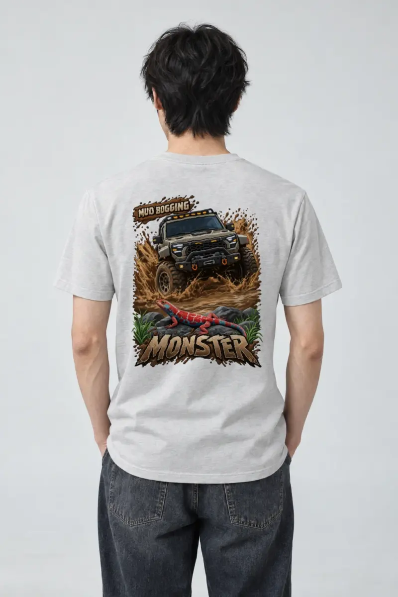 "Lizard Trail Riot" Heavyweight Unisex Crewneck T-shirt | Gildan 5000