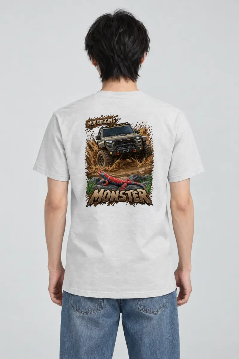 "Lizard Trail Riot" Heavyweight Unisex Crewneck T-shirt