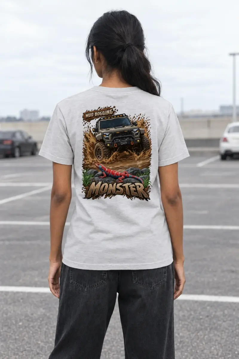 "Lizard Trail Riot" Heavyweight Unisex Crewneck T-shirt | Gildan 5000