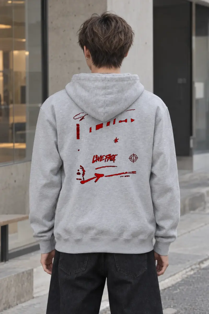 "Local Vibes Symbols" Heavy Blend Unisex Pullover Hoodie