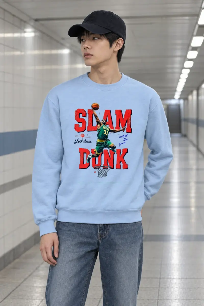 "Lock Down" Heavy Blend Unisex Crewneck Sweatshirt