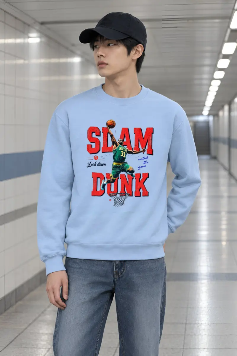 "Lock Down" Heavy Blend Unisex Crewneck Sweatshirt