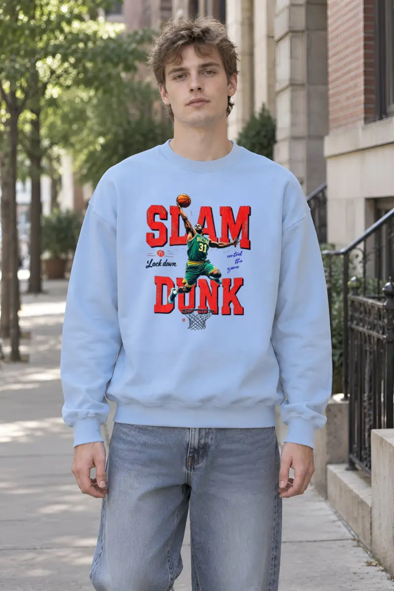 "Lock Down" Heavy Blend Unisex Crewneck Sweatshirt