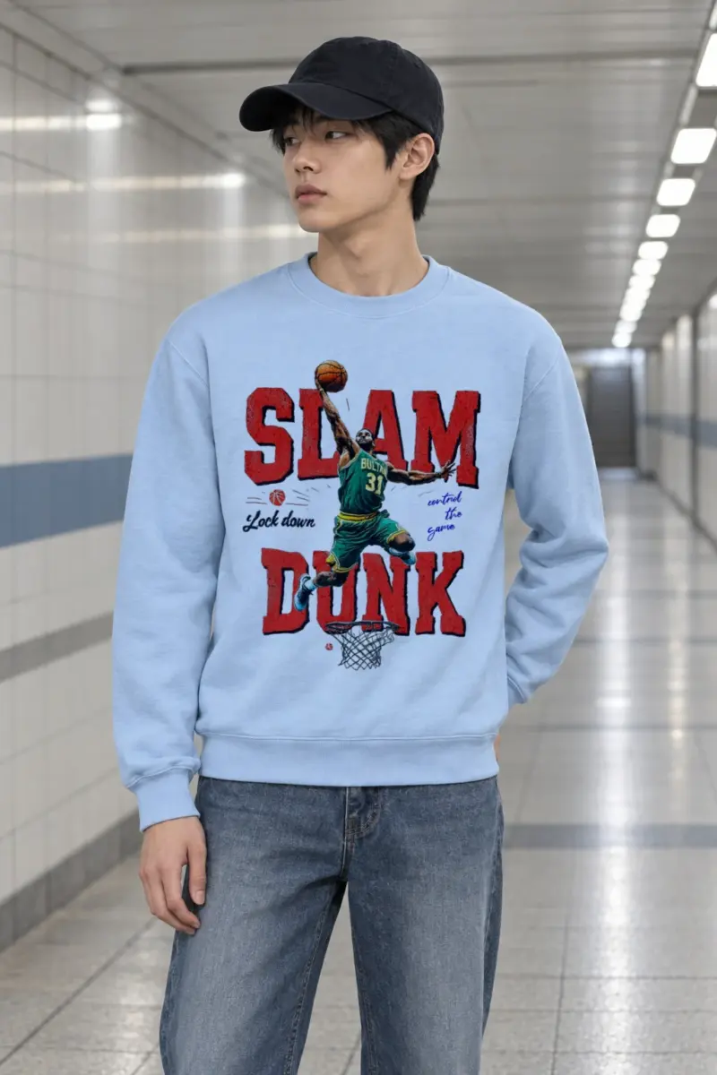 "Lock Down" Heavy Blend Unisex Crewneck Sweatshirt | Gildan 18000
