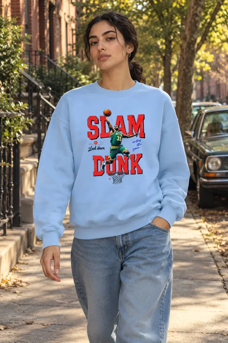 "Lock Down" Heavy Blend Unisex Crewneck Sweatshirt