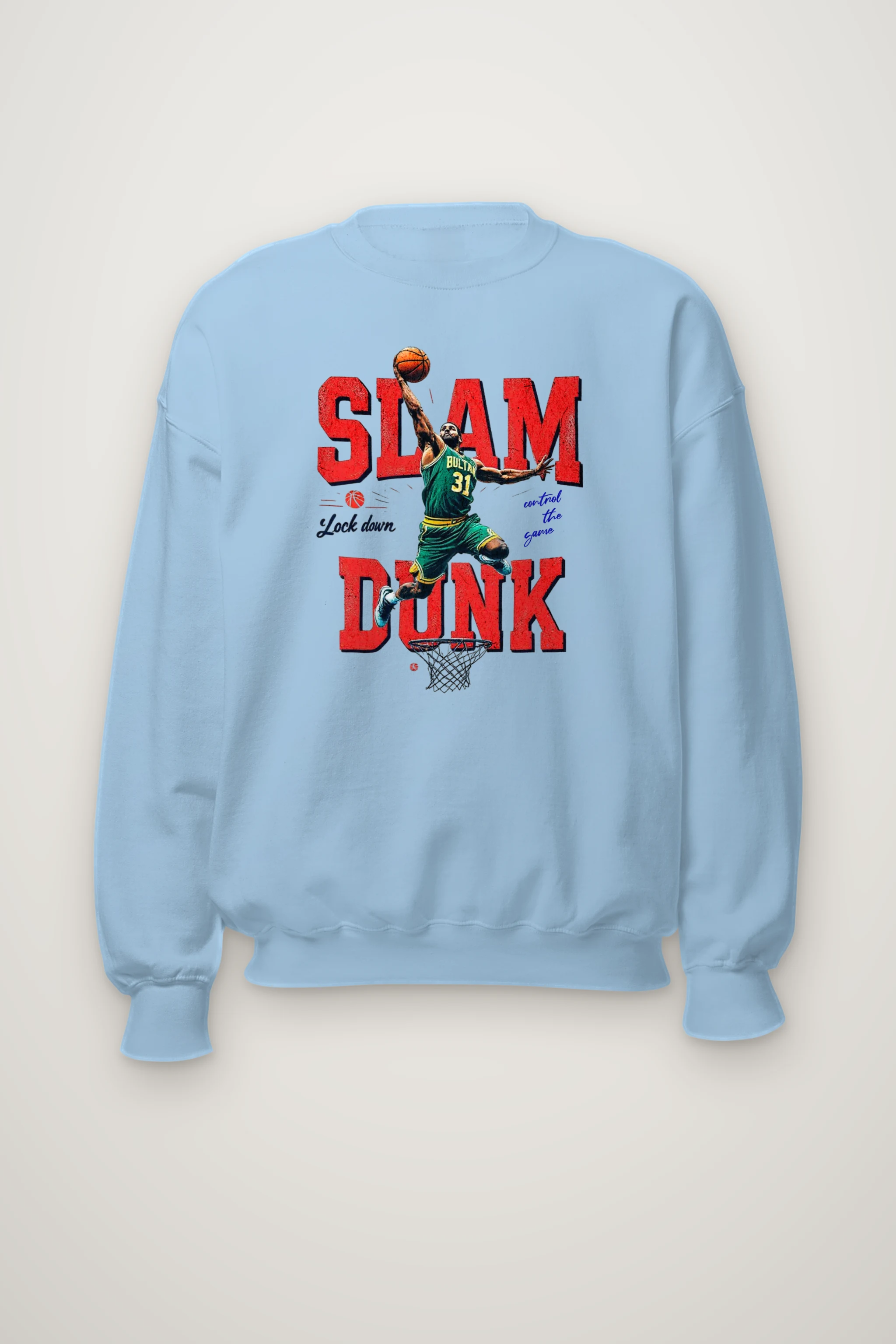 "Lock Down" Heavy Blend Unisex Crewneck Sweatshirt