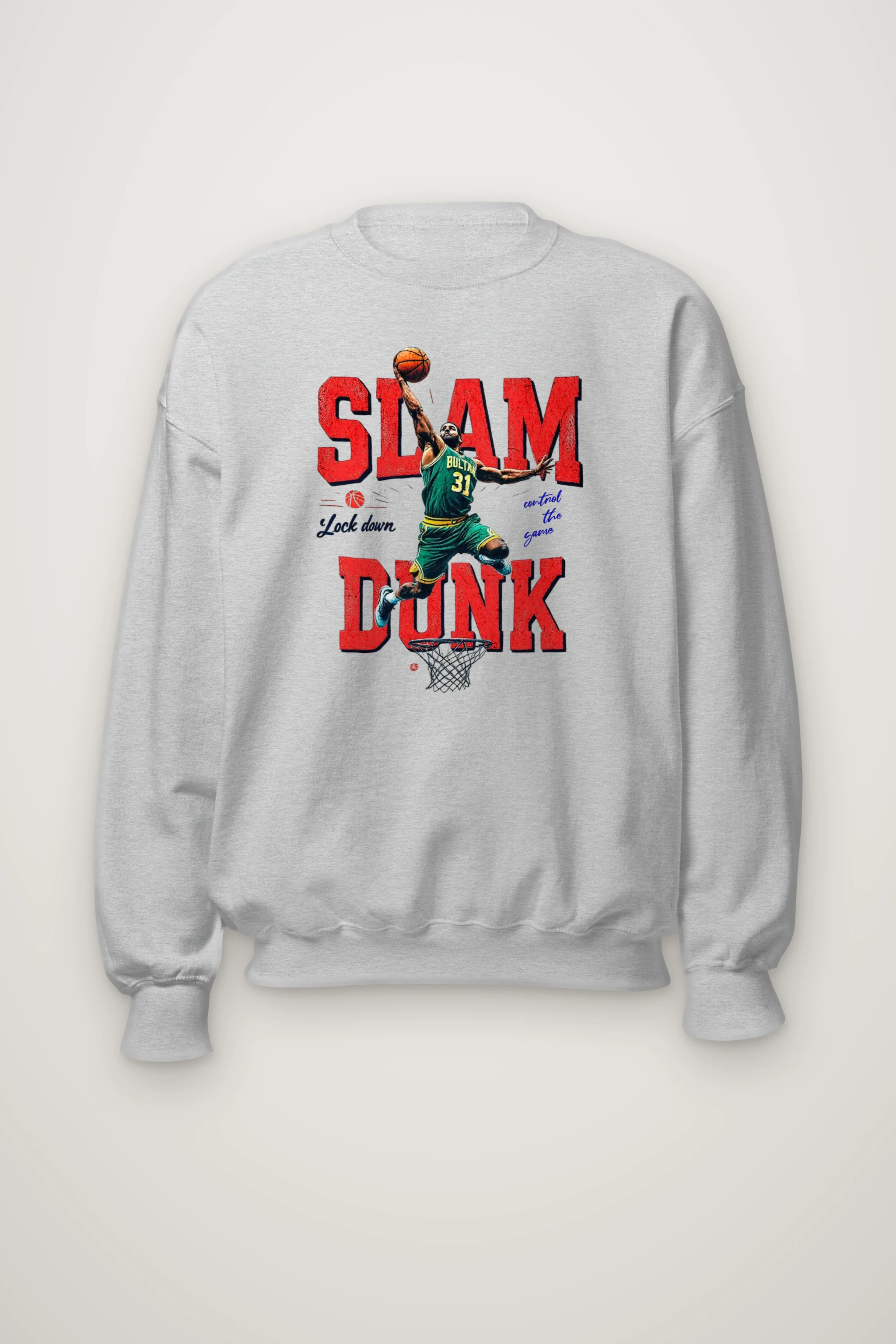 "Lock Down" Heavy Blend Unisex Crewneck Sweatshirt
