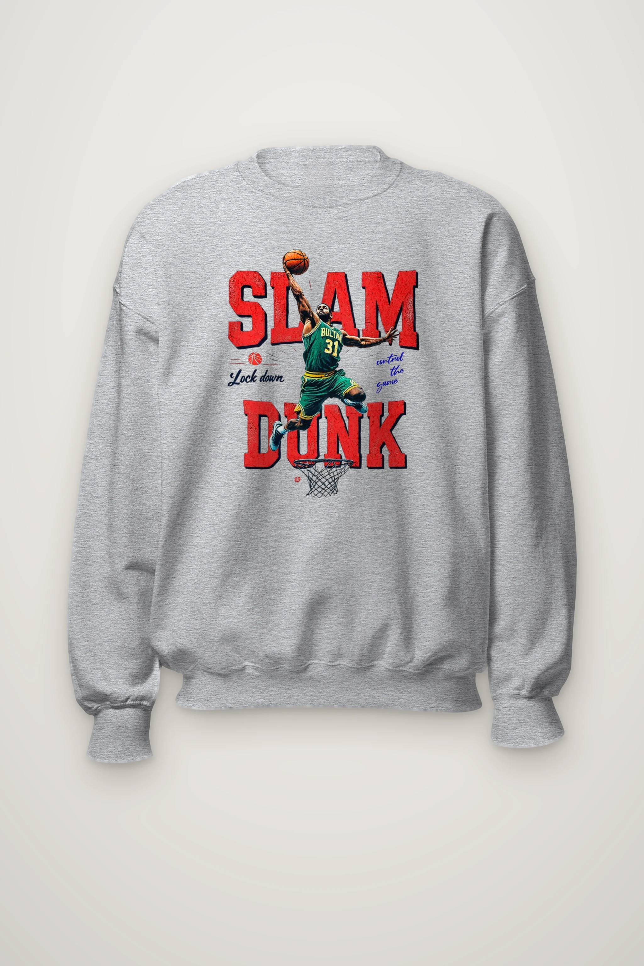 "Lock Down" Heavy Blend Unisex Crewneck Sweatshirt