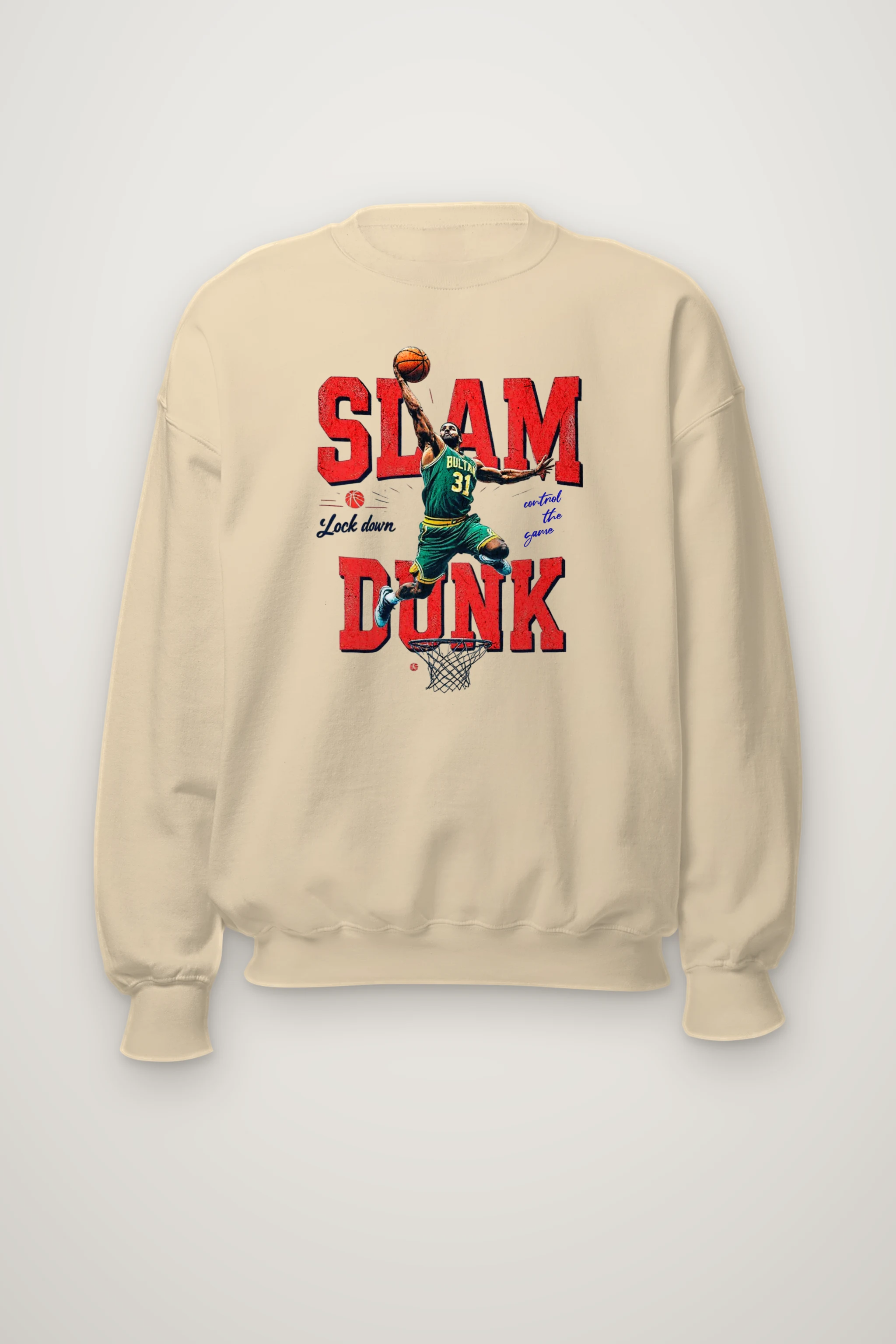 "Lock Down" Heavy Blend Unisex Crewneck Sweatshirt