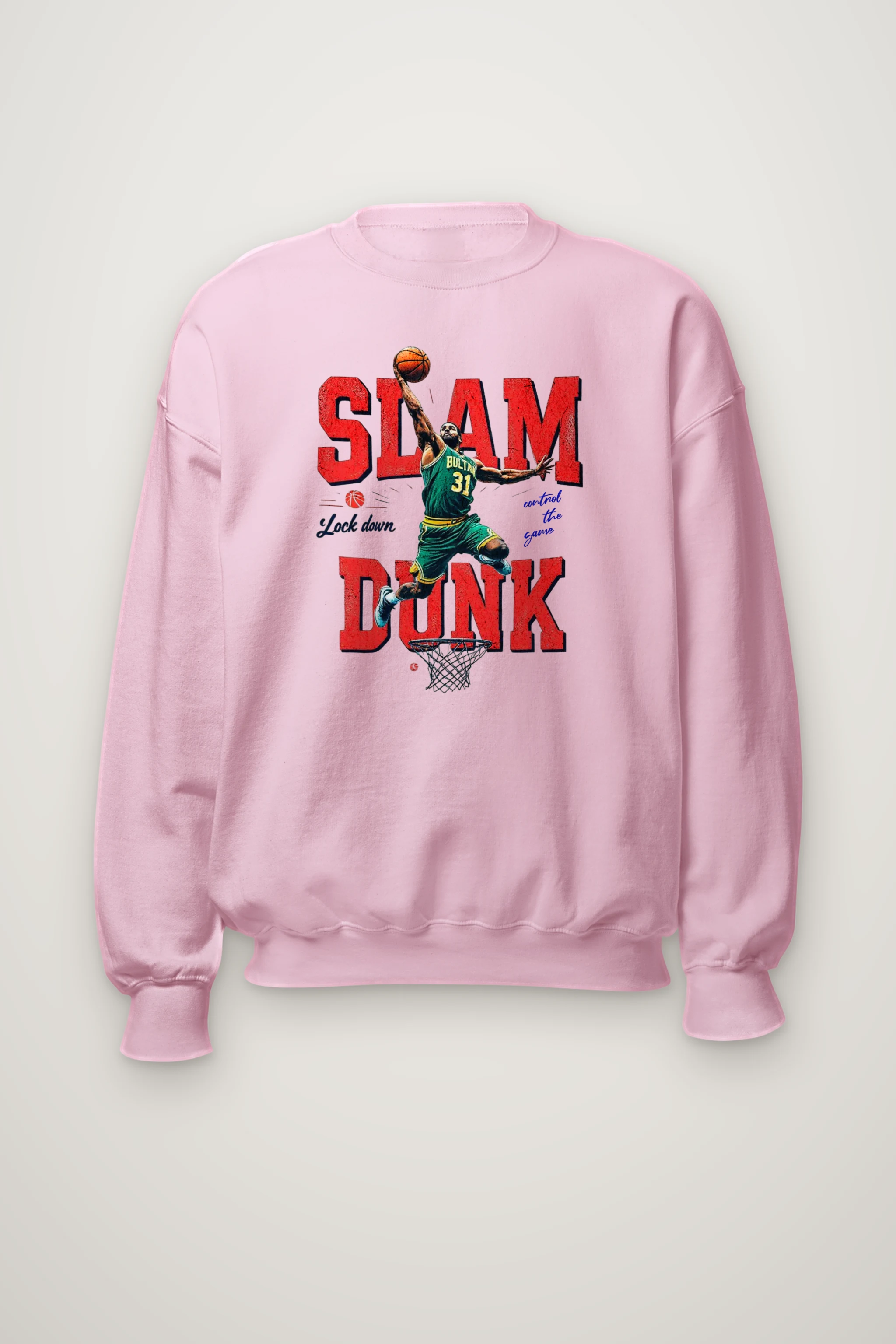 "Lock Down" Heavy Blend Unisex Crewneck Sweatshirt
