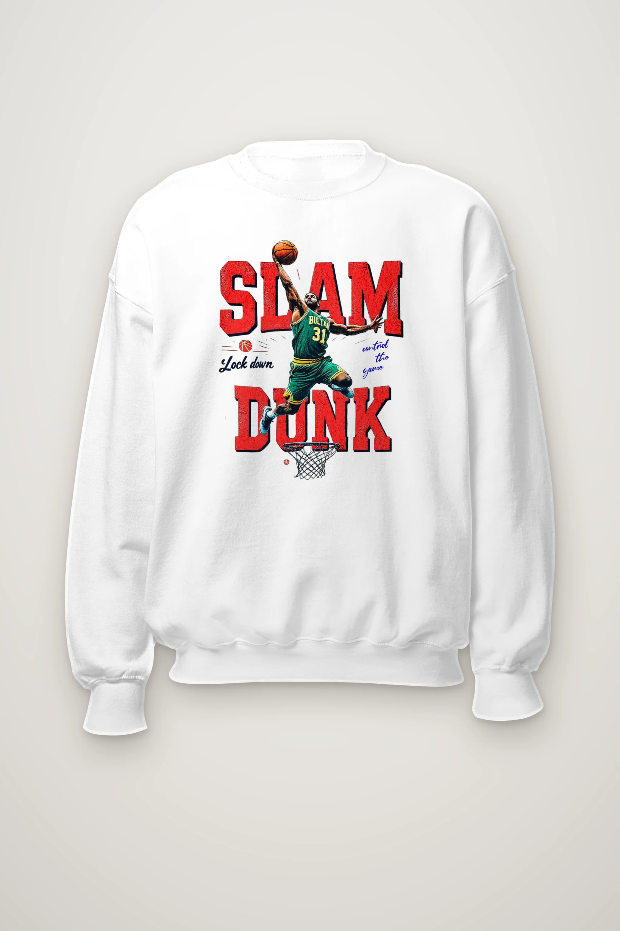 "Lock Down" Heavy Blend Unisex Crewneck Sweatshirt