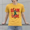 "Lock Down" Heavyweight Unisex Crewneck T-shirt