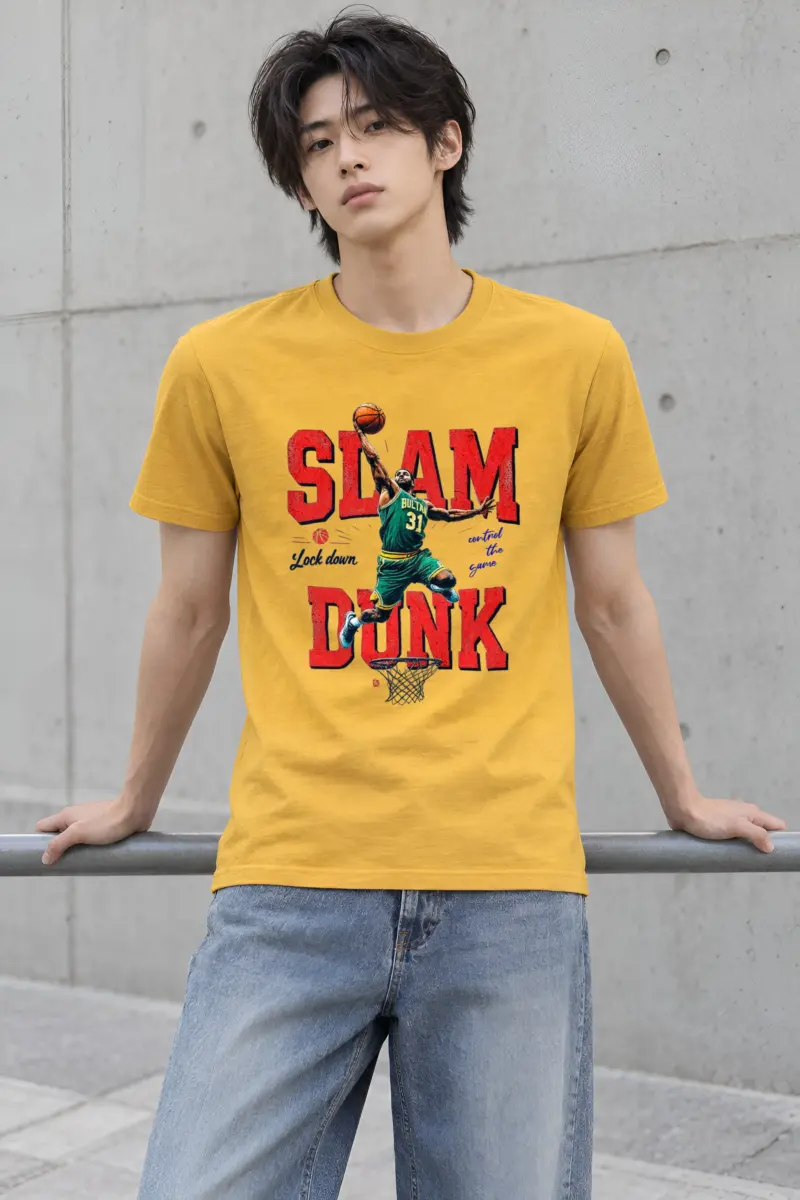 "Lock Down" Heavyweight Unisex Crewneck T-shirt