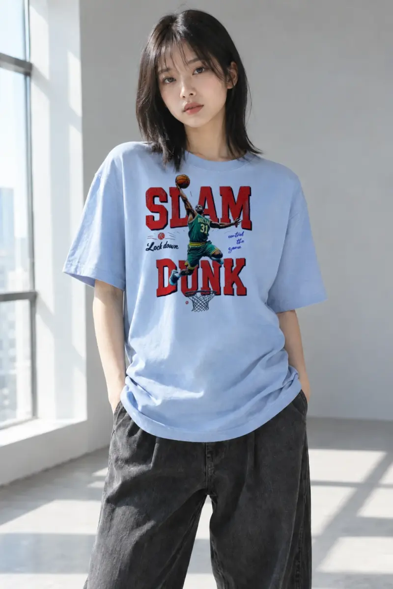 “Lock Down” Heavyweight Unisex Crewneck T-shirt | Gildan 5000