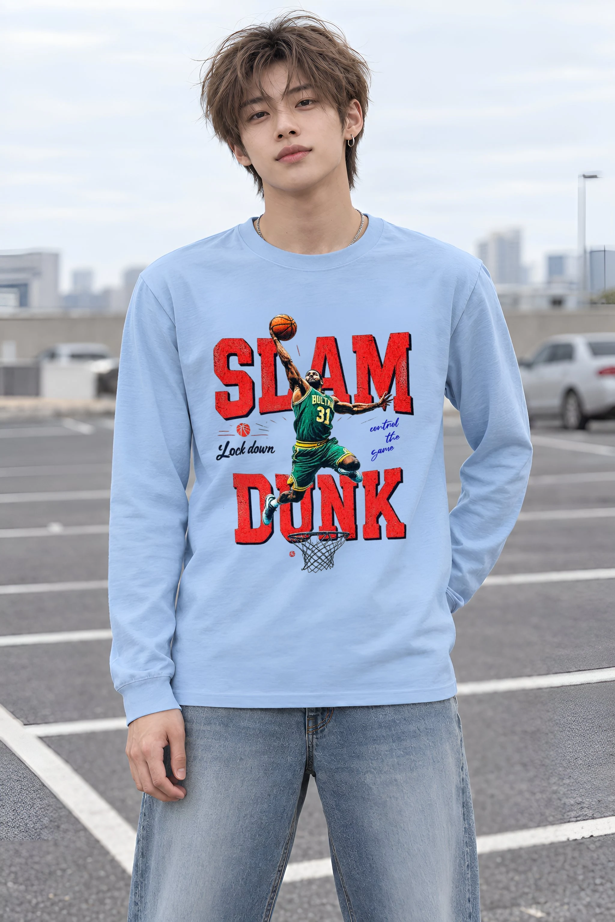 "Lock Down" Unisex Longsleeve T-shirt