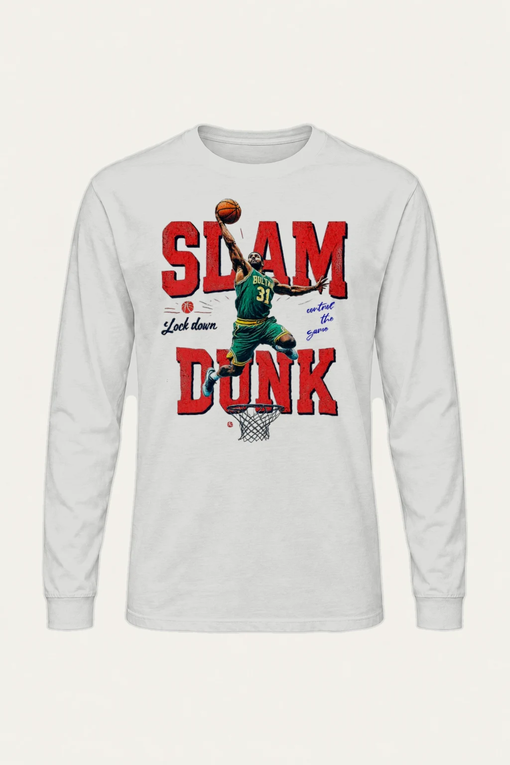 "Lock Down" Unisex Longsleeve T-shirt | Gildan 2400